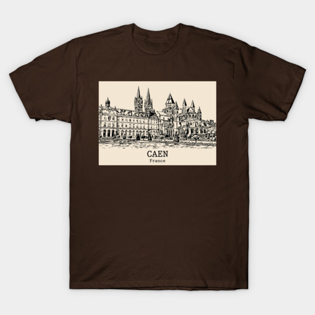 Caen - France T-Shirt by Lakeric