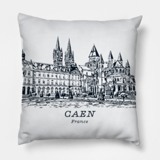 Caen - France Pillow