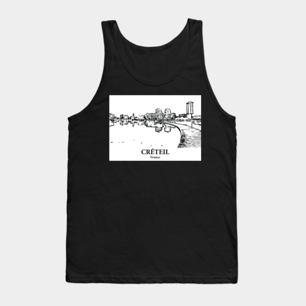 Créteil - France Tank Top by Lakeric