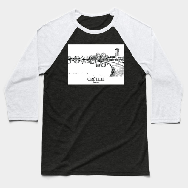 Créteil - France Baseball T-Shirt by Lakeric