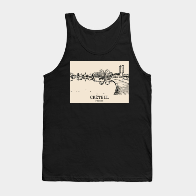 Créteil - France Tank Top by Lakeric