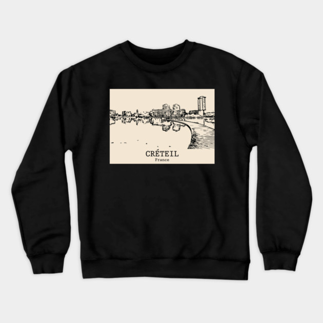 Créteil - France Crewneck Sweatshirt by Lakeric
