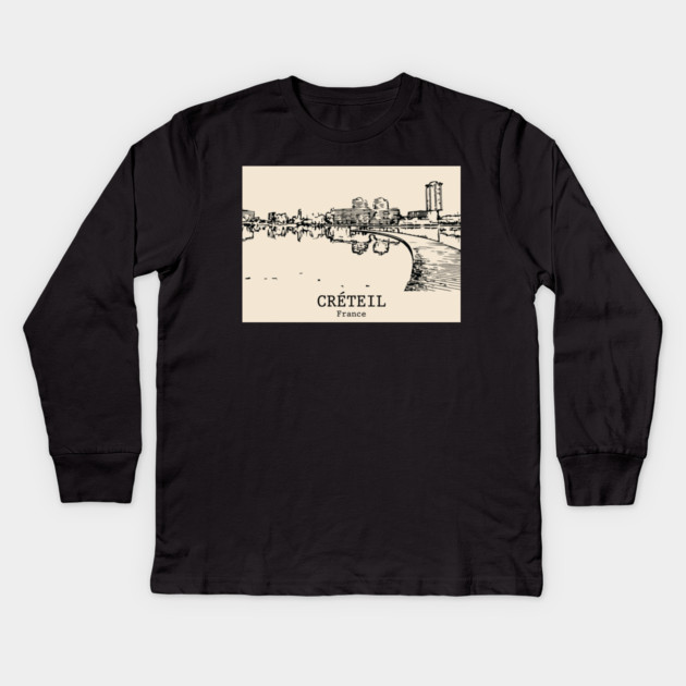 Créteil - France Kids Long Sleeve T-Shirt by Lakeric