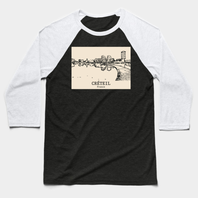 Créteil - France Baseball T-Shirt by Lakeric