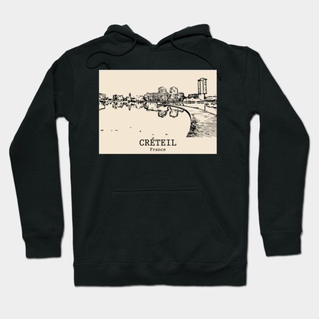 Créteil - France Hoodie by Lakeric