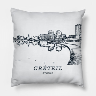 Créteil - France Pillow