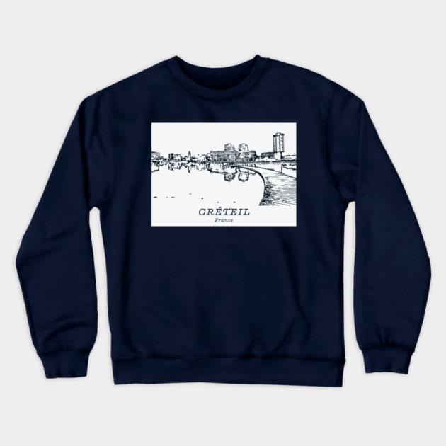 Créteil - France Crewneck Sweatshirt by Lakeric