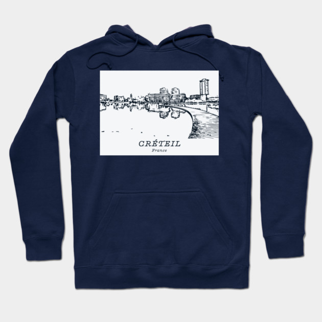 Créteil - France Hoodie by Lakeric