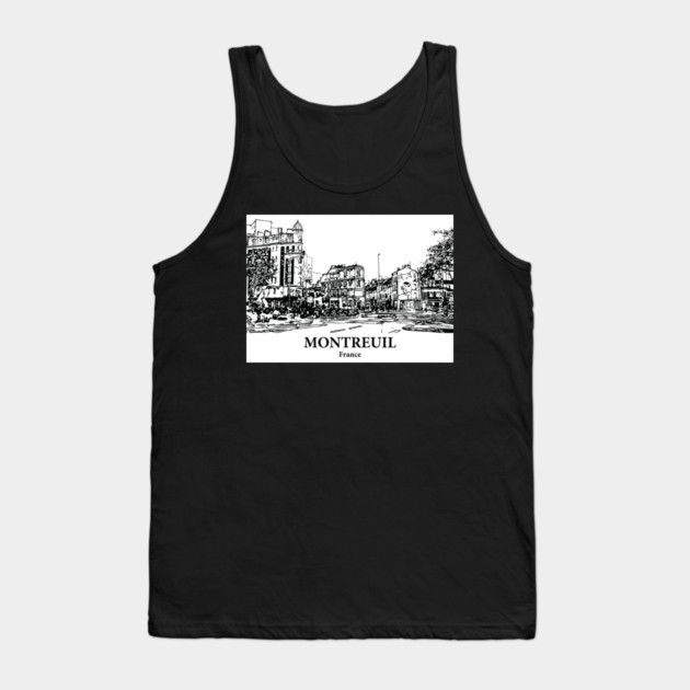 Montreuil - France Tank Top by Lakeric