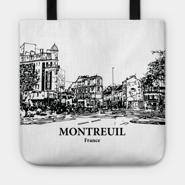 Montreuil - France Tote by Lakeric