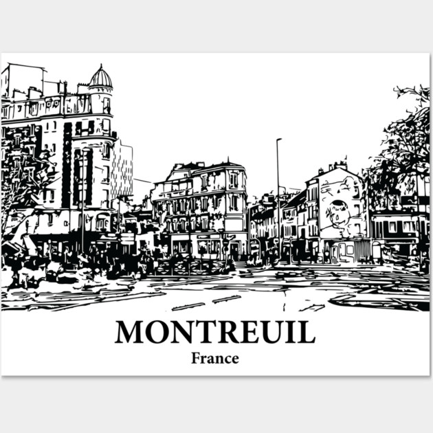 Montreuil - France Wall Art by Lakeric