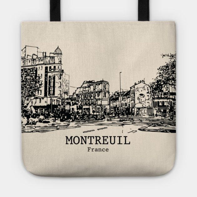 Montreuil - France Tote by Lakeric