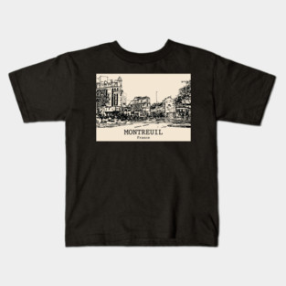 Montreuil - France Kids T-Shirt