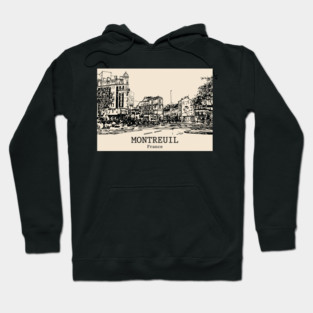 Montreuil - France Hoodie