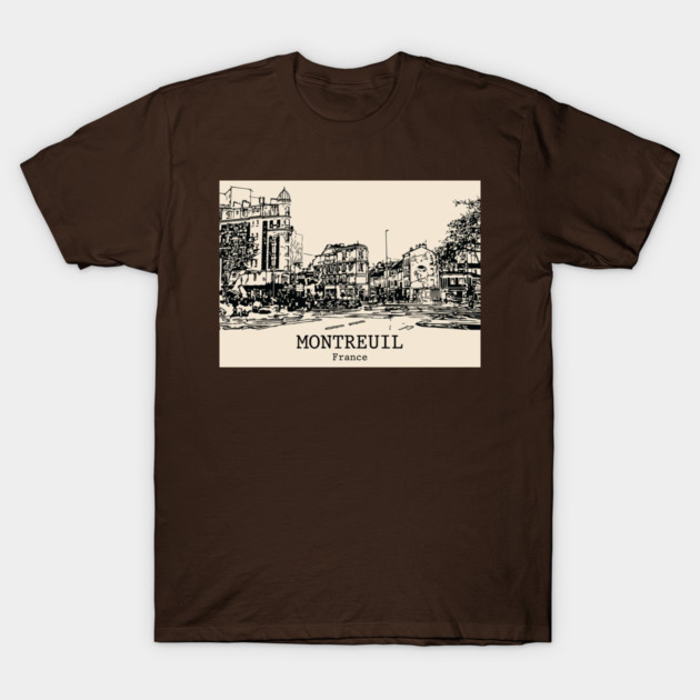 Montreuil - France T-Shirt by Lakeric