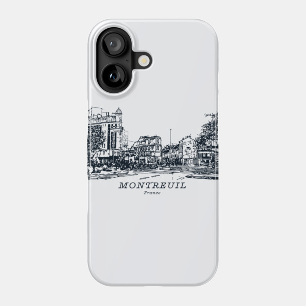 Montreuil - France Phone Case by Lakeric