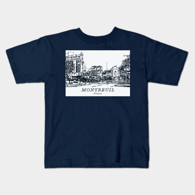 Montreuil - France Kids T-Shirt by Lakeric
