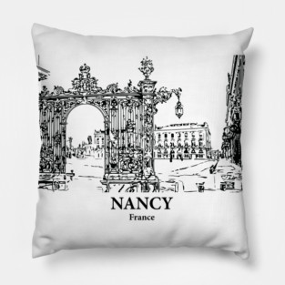 Nancy - France Pillow