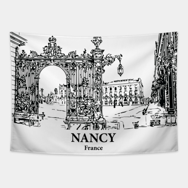Nancy - France Tapestry by Lakeric
