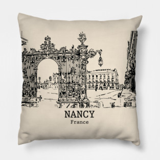 Nancy - France Pillow