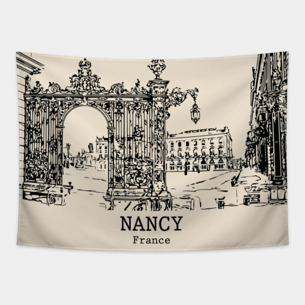 Nancy - France Tapestry by Lakeric