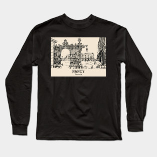 Nancy - France Long Sleeve T-Shirt