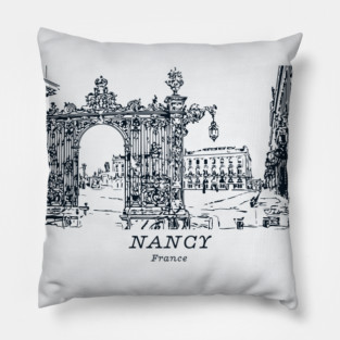 Nancy - France Pillow