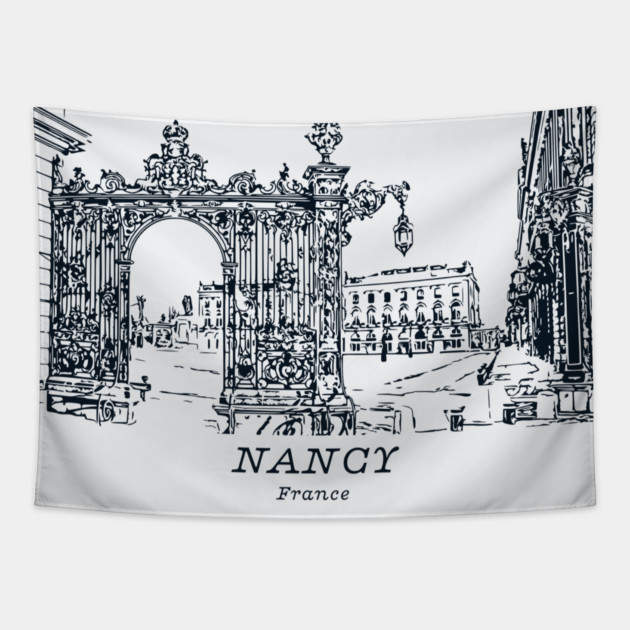 Nancy - France Tapestry by Lakeric