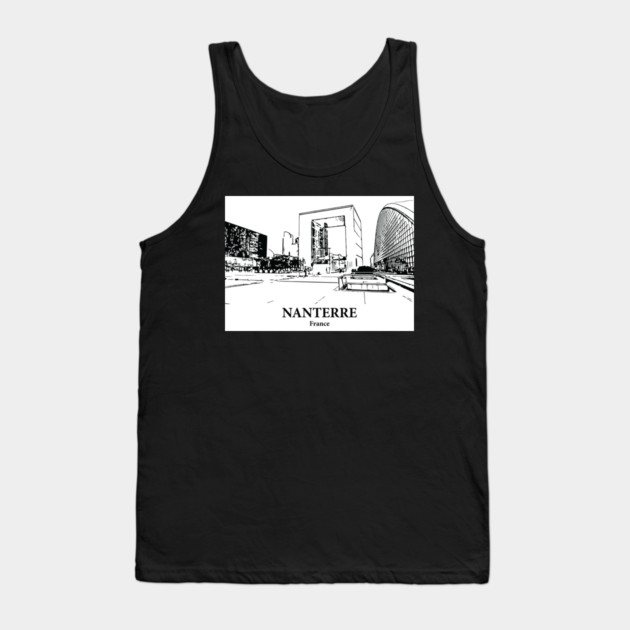 Nanterre - France Tank Top by Lakeric