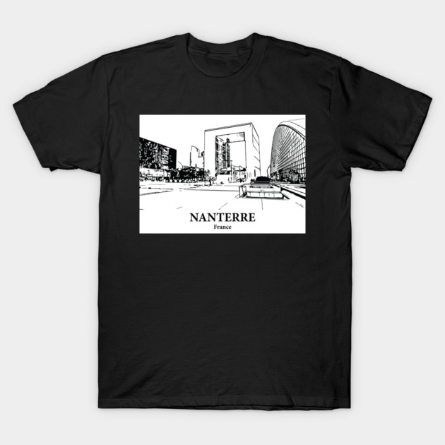 Nanterre - France T-Shirt by Lakeric