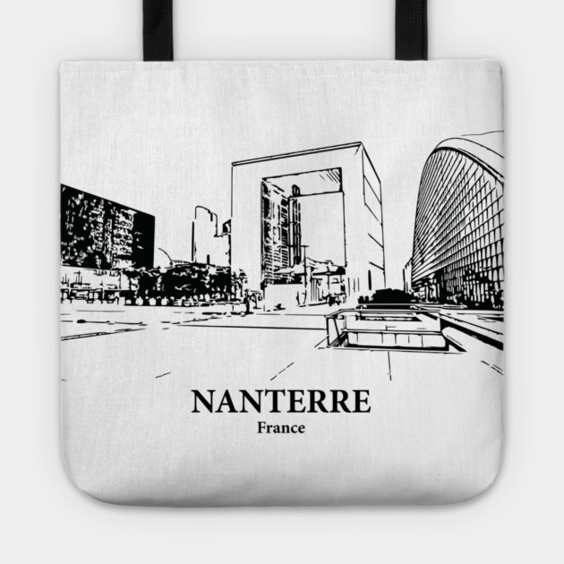 Nanterre - France Tote by Lakeric