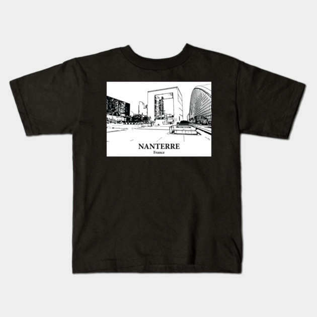 Nanterre - France Kids T-Shirt by Lakeric