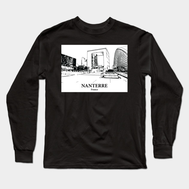 Nanterre - France Long Sleeve T-Shirt by Lakeric