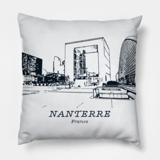 Nanterre - France Pillow