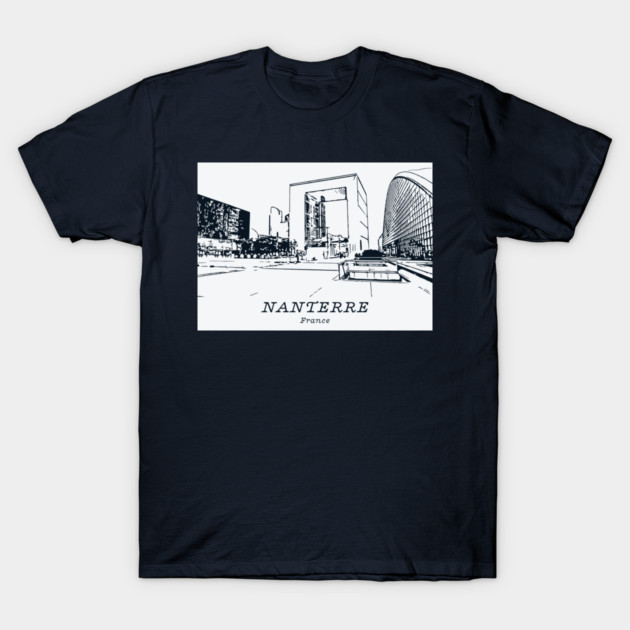 Nanterre - France T-Shirt by Lakeric