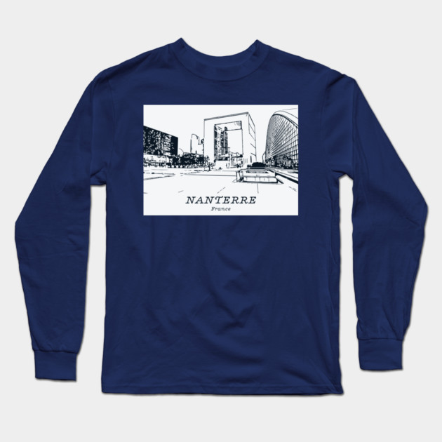 Nanterre - France Long Sleeve T-Shirt by Lakeric