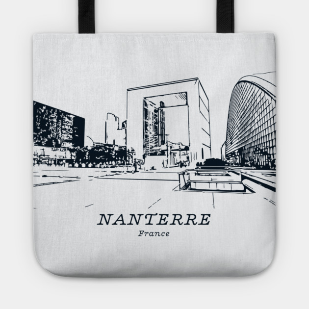 Nanterre - France Tote by Lakeric