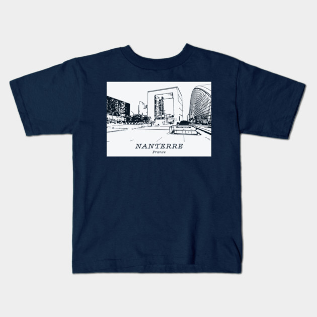Nanterre - France Kids T-Shirt by Lakeric