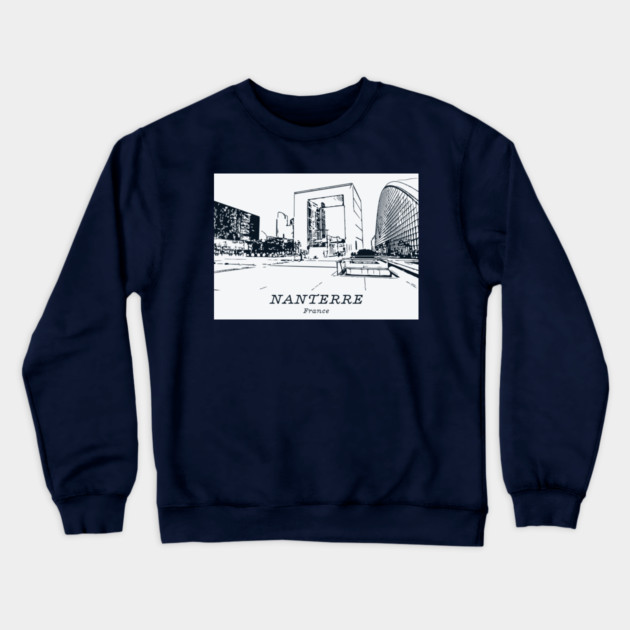 Nanterre - France Crewneck Sweatshirt by Lakeric