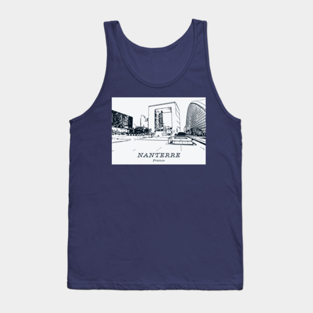 Nanterre - France Tank Top by Lakeric