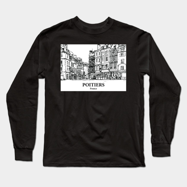 Poitiers - France Long Sleeve T-Shirt by Lakeric