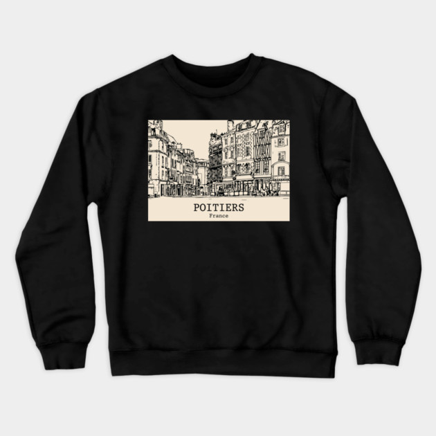 Poitiers - France Crewneck Sweatshirt by Lakeric