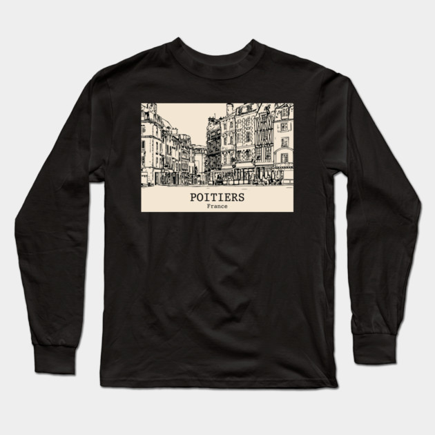 Poitiers - France Long Sleeve T-Shirt by Lakeric