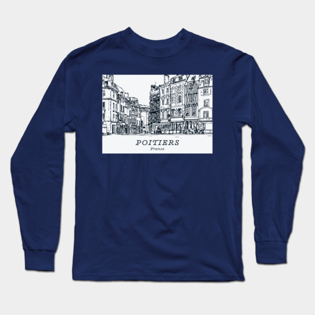 Poitiers - France Long Sleeve T-Shirt by Lakeric