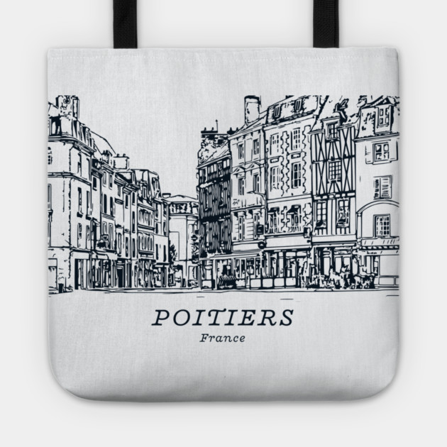 Poitiers - France Tote by Lakeric
