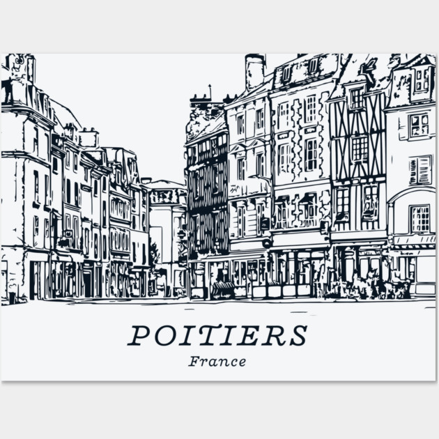Poitiers - France Wall Art by Lakeric