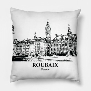 Roubaix - France Pillow