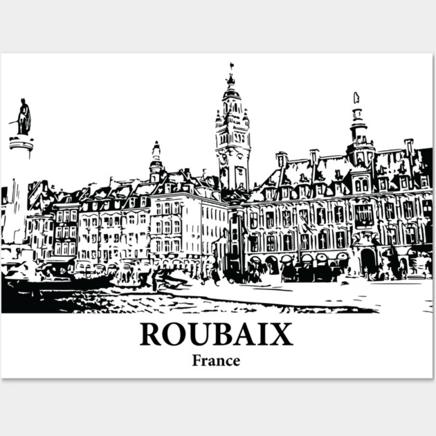 Roubaix - France Wall Art by Lakeric