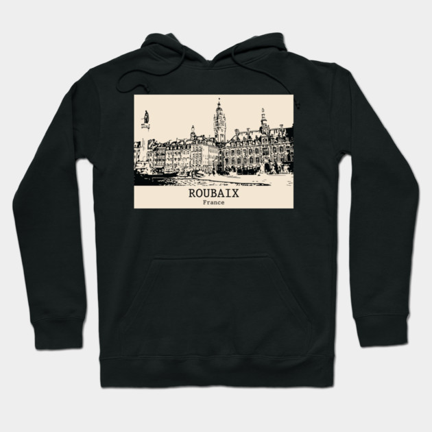 Roubaix - France Hoodie by Lakeric