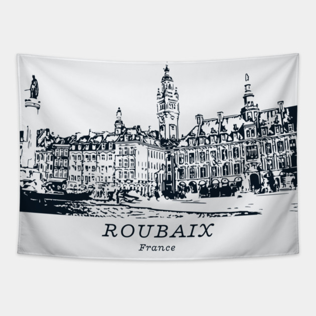 Roubaix - France Tapestry by Lakeric
